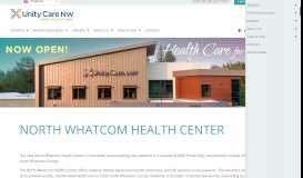 
							         North Whatcom Health Center – Unity Care NW								  
							    