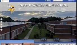 
							         North Wilkes High School								  
							    