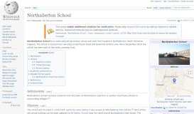 
							         Northallerton School - Wikipedia								  
							    