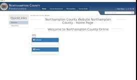 
							         Northampton County - Home Page								  
							    