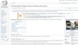 
							         Northampton High School (Massachusetts) - Wikipedia								  
							    