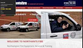 
							         Northants Fire: Fire Safety & Prevention in Northampton								  
							    