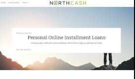 
							         Northcash.com: Online Installment Loans								  
							    