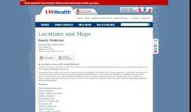 
							         Northeast Family Medical Center - Family Medicine | UW Health ...								  
							    