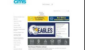 
							         Northeast Middle School - CMS School Web SitesCurrently selected								  
							    