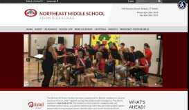 
							         Northeast Middle School: Home								  
							    