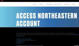 
							         Northeastern Account Login Guide – Northeastern Alumni								  
							    