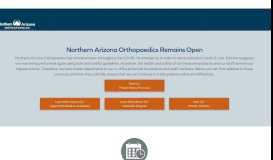 
							         Northern Arizona Orthopaedics- NAO joint replacement and spine care								  
							    