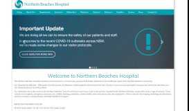 
							         Northern Beaches Hospital								  
							    