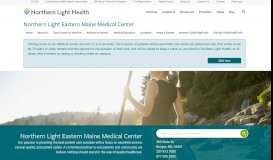 
							         Northern Light Eastern Maine Medical Center - Northern Light Health								  
							    