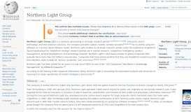 
							         Northern Light Group - Wikipedia								  
							    