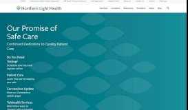
							         Northern Light Health - Home								  
							    