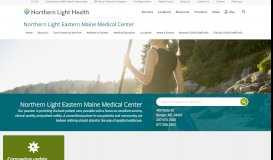 
							         Northern Light Health - Northern Light Eastern Maine Medical Center								  
							    