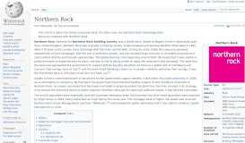 
							         Northern Rock - Wikipedia								  
							    