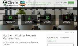 
							         Northern Virginia - Circle Property Management								  
							    