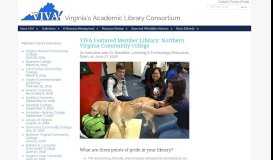 
							         Northern Virginia Community College Featured Member Library - VIVA ...								  
							    