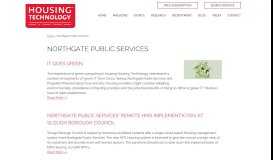 
							         Northgate Public Services Archives - Housing Technology								  
							    