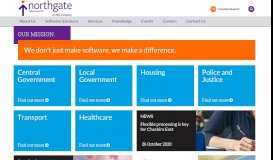 
							         Northgate Public Services - We don't just make software we make a ...								  
							    