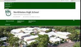 
							         Northlakes High School: Home								  
							    