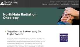 
							         NorthMain Radiation Oncology | The US Oncology Network								  
							    