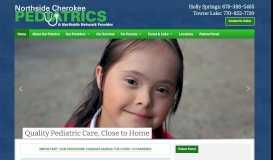 
							         Northside Cherokee Pediatrics - Quality Pediatric Care, Close to Home								  
							    