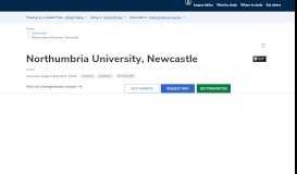 
							         Northumbria University - Complete University Guide								  
							    