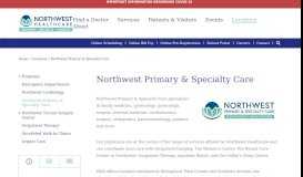 
							         Northwest Allied Physicians | Locations | Northwest Healthcare ...								  
							    