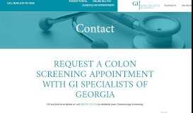 
							         Northwest Atlanta, GA | Contact - GI Specialists of Georgia								  
							    