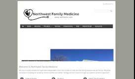 
							         Northwest Family Medicine: Home one								  
							    