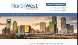 
							         Northwest Family Physicians: Family Doctor | Charlotte, NC								  
							    