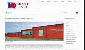 
							         Northwest Heights Elementary - DurantISD								  
							    