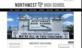 
							         Northwest High School								  
							    