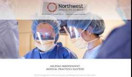 
							         Northwest Specialty Clinics								  
							    