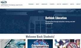 
							         Northwest Technical Institute Home Page								  
							    