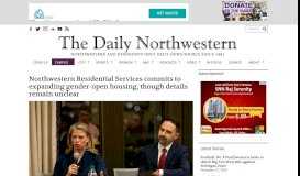 
							         Northwestern Residential Services commits to expanding gender ...								  
							    