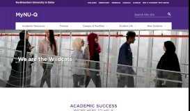 
							         Northwestern University in Qatar: MyNU-Q - Student Web								  
							    