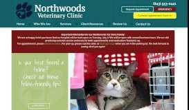 
							         Northwoods Veterinary Clinic: Animal Hospital for North Charleston								  
							    