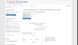 
							         Norton Healthcare v. NLRB – CourtListener.com								  
							    