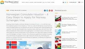 
							         Norwegian Consulate Houston - 4 Easy Steps to Apply for Norway ...								  
							    