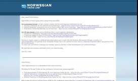 
							         Norwegian Cruise Line Agents Website								  
							    