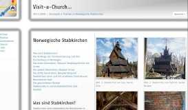 
							         Norwegische Stabkirchen: Visit a Church								  
							    