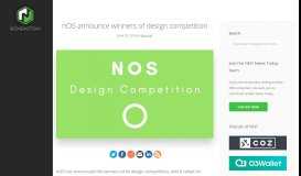 
							         nOS announce winners of design competition - NEO News Today								  
							    