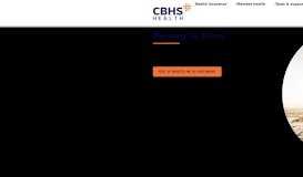 
							         Not-For-Profit Health Insurance | Private Health Insurance | CBHS ...								  
							    