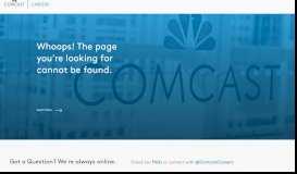 
							         not what you're looking for? - Comcast Careers Job Search - Xfinity								  
							    