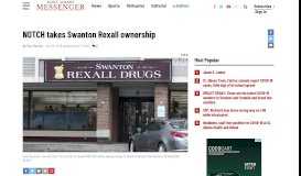
							         NOTCH takes Swanton Rexall ownership | St. Albans Messenger								  
							    