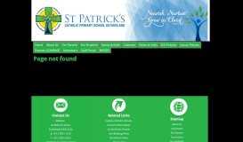 
							         Notes & Links - St Patrick's Catholic Primary School - Google Sites								  
							    