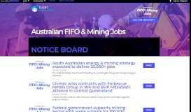 
							         Notice Board - Australian FIFO & Mining Jobs Talent Community								  
							    