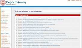 
							         Notice Board - University School of Open Learning Panjab University ...								  
							    