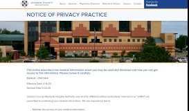 
							         Notice of Privacy Practice - Jackson County Memorial Hospital								  
							    