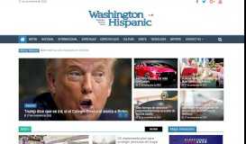 
							         Noticias | Washington Hispanic | DC , Maryland y Virginia								  
							    